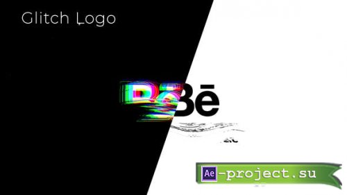 Videohive - Minimal Wave Glitch Logo - 28447440 - Project for After Effects