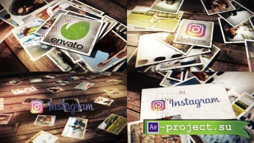 Videohive - Falling Photos Logo Reveals Bundle - 28490868 - Project for After Effects