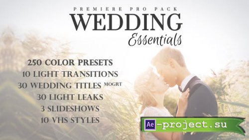 Videohive - Wedding Essentials Pack for Premiere Pro  & After Effects Templates