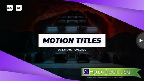 Videohive - Modern Motion Titles - 28502699 - Project for After Effects
