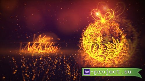 Videohive - Merry Christmas Gold - 14178992 - Project for After Effects