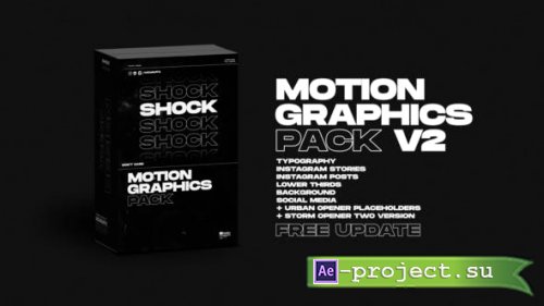 Videohive - Shock | Motion Graphics Pack V2 - 24181222 - Project for After Effects