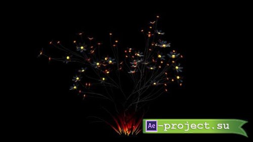 Videohive - Grow Fire Flowers - 27474031 - Motion Graphic