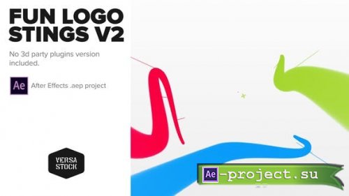 Videohive - Fun Logo Stings with Social Logos - 25074062 - Project for After Effects
