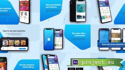 Videohive - New App Promo Presentation - 25914299 - Project for After Effects