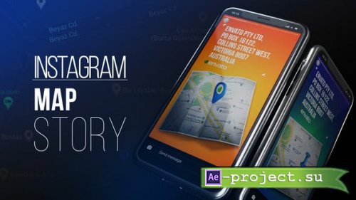 Videohive - Instagram Map Story - 27504103 - Project for After Effects