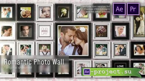 Videohive - Romantic Photo Wall - 28520442 - Premiere Pro & After Effects Templates