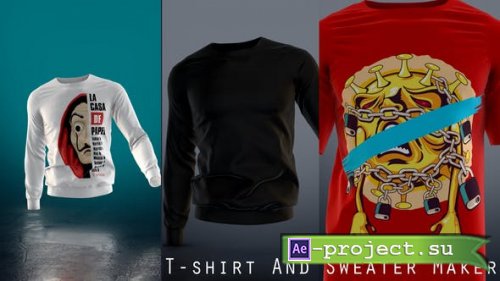 Videohive - T-shirt And Sweater Maker - 27979660 - Project for After Effects