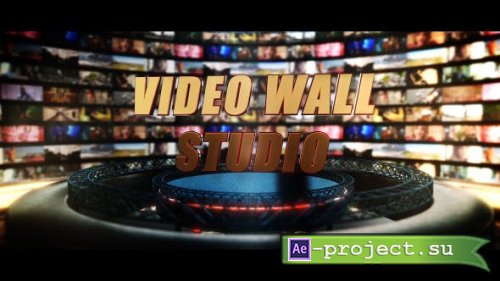 Videohive - Video Wall Studio - 9820733 - Project for After Effects