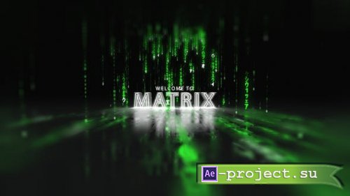 Videohive - Inside Matrix Code - 28004193 - Project for After Effects