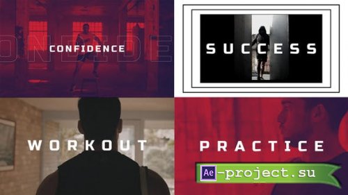 Videohive - Fast Sports Opener / Glitch Fitness and Workout - 27087936 - Project for After Effects