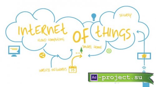  Videohive - Internet Of Things Elements and Icons - 20153237 - Project for After Effects