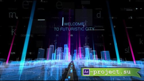 Videohive - Hologram City Titles - 20882857 - Project for After Effects
