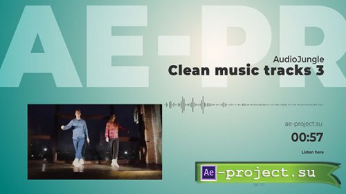 Clean music tracks 3 from AudioJungle
