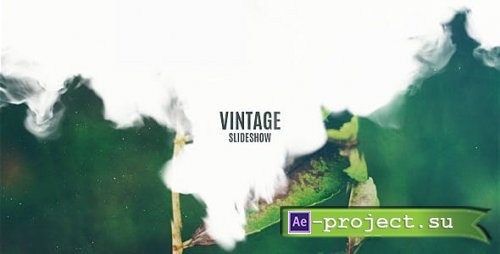 Videohive - Vintage Slideshow | Smoke Effect - 17419821 - Project for After Effects