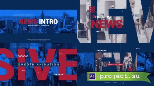 Videohive - News Intro - 28036529 - Project for After Effects