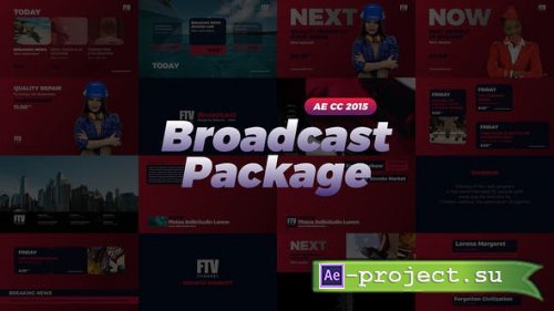 Videohive - Broadcast Package - 22648322 - Project for After Effects