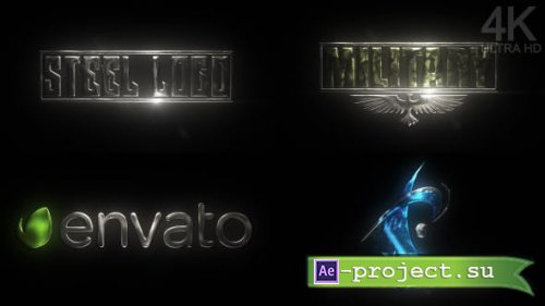 Videohive - Steel Logo - 20812340 - Project for After Effects