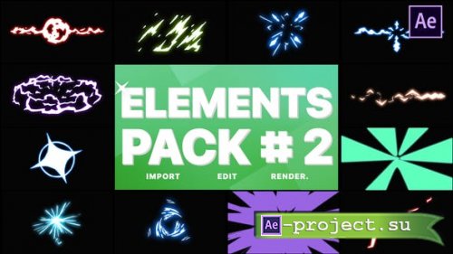 Videohive - Energy Elements Pack 02 | After Effects - 28661737 - Project for After Effects