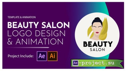 Videohive - Beauty Salon Logo Design and Animation - 28581380 - Project for After Effects