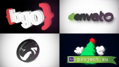  Videohive - Logo Reflection - Logo Reveal - 24901435 - Project for After Effects