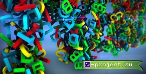 Videohive - Alphabetical Logo - 9511958 - Project for After Effects