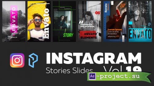 Videohive - Instagram Stories Slides Vol. 19 - 28713323 - Project for After Effects