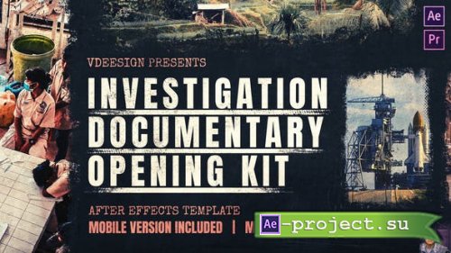 Videohive - Investigation Documentary Opening Kit - 24689958 - Project for After Effects