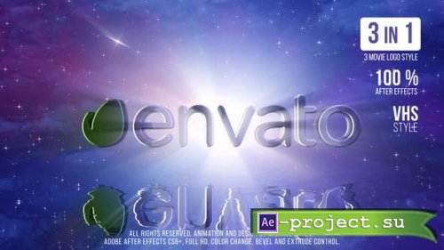 Videohive - Movie Logo Style 3 in 1 - 21940296 - Project for After Effects