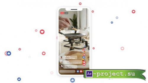 Videohive - Facebook Live Stream - 28390628 - Project for After Effects
