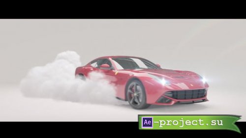 Videohive - Drifting Car Logo Reveal - 27851416 - Project for After Effects