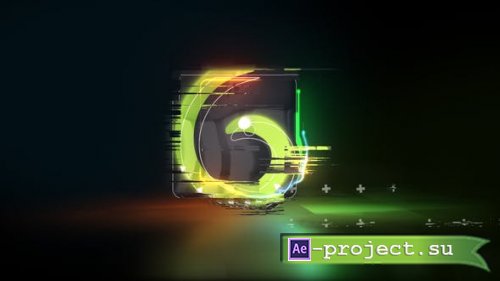 Videohive - Glow and Glitch Logo Reveal - 24938018 - Project for After Effects