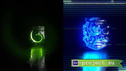 Videohive - Color Glitch Logo Reveal - 25441382 - Project for After Effects