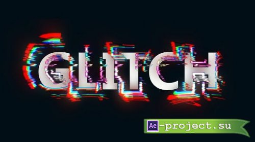 Videohive - Glitch Alphabet - 20291036 - Project for After Effects