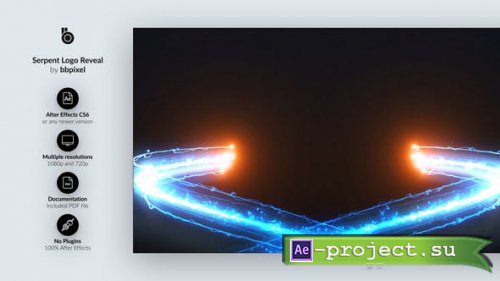 Videohive - Serpent Logo Reveal - 28663636 - Project for After Effects