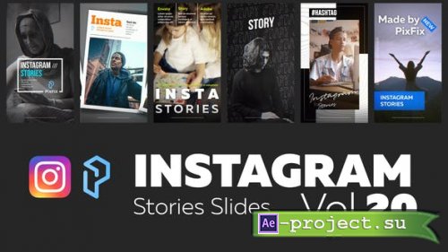 Videohive - Instagram Stories Slides Vol. - 20 28742222 - Project for After Effects