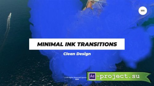 Videohive - Minimal Ink Transitions - 28514871 - Project for After Effects