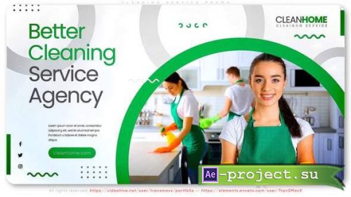 Videohive - Better Cleaning Service Agency - 28690240 - Project for After Effects