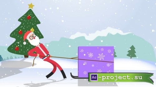 Videohive - Santa Logo - 25277929 - Project for After Effects