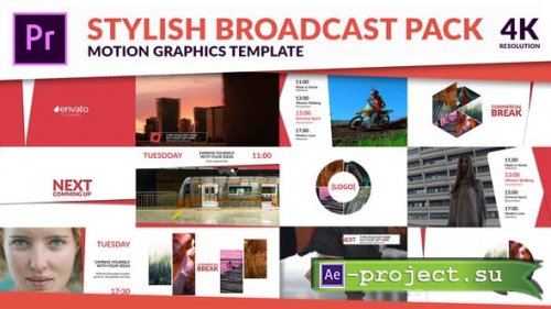 Videohive - Clean TV - Stylish Broadcast Pack - 22056227 - Premiere Pro & After Effects Templates