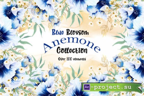 Blue Blossom Anemone Collection 4738966