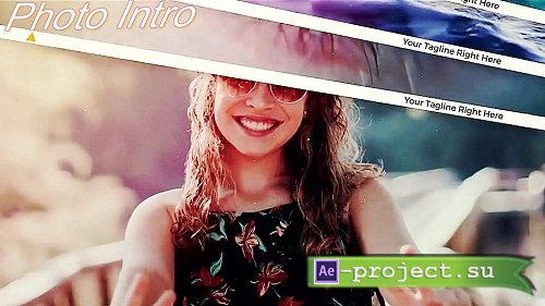 Photo Intro v2 - Project for After Effects