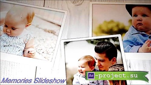 Memories Slideshow v3 - Project for After Effects