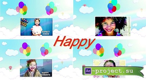 Happy Slideshow 21 - Project for After Effects