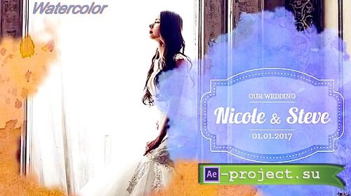 Watercolor Wedding Pack 2 - Project for After Effects