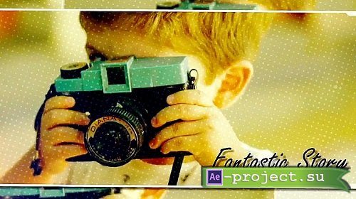 Family Story Slideshow 9 - Project for After Effects