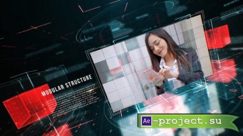 Videohive - Hi Tech Cubes Slideshow - 23434351 - Project for After Effects