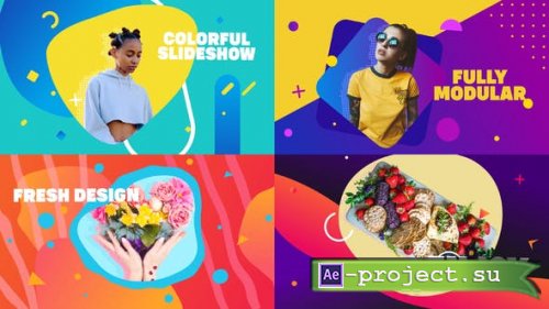 Videohive - Smooth Colorful Slideshow | After Effects - 28740921 - Project for After Effects