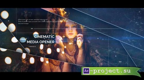 Videohive - Cinematic Media Opener - 22094183 - Project for After Effects