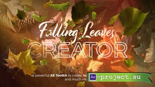 Videohive - Falling Leaves Creator - 28411446 - Project for After Effects